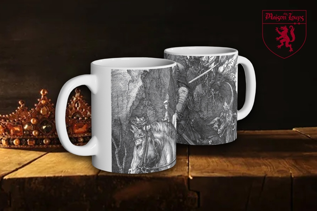 "Knight, Death, and the Devil by Albrecht Dürer 1513" Mug