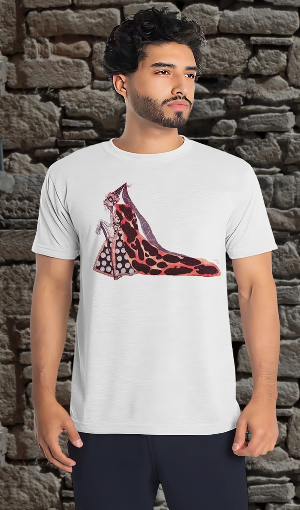"Carabosse" by Bakst T-Shirt Unisex (Small, White)