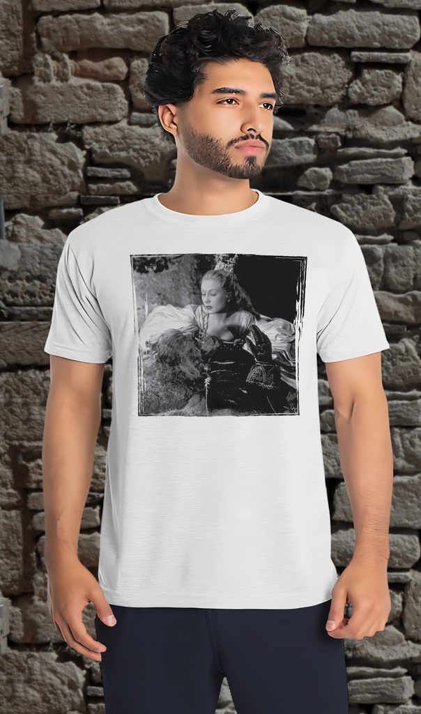 "Beauty and the Beast Movie Still" T-Shirt Unisex (Small, White)