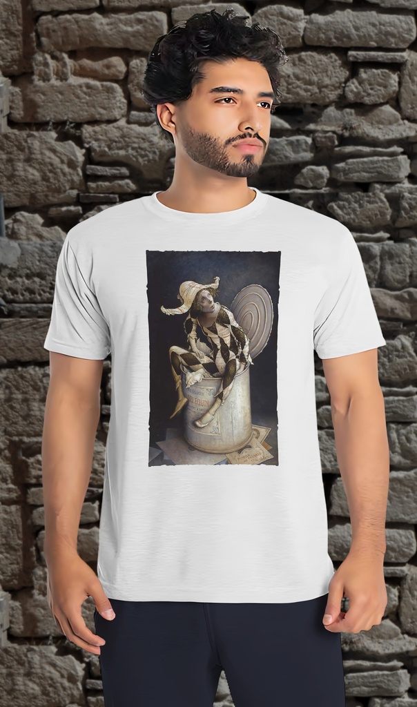 "D'Arlequin" by Claude Verlinde Unisex T-Shirt