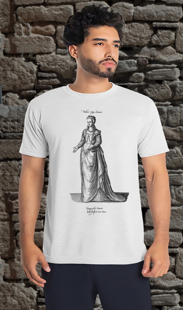 "Costume - Damoiselle Sienoise" Unisex T-Shirt