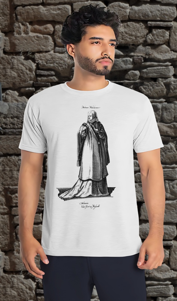 "Costume - Milanoise Erbar" Unisex T-Shirt (Small, White)