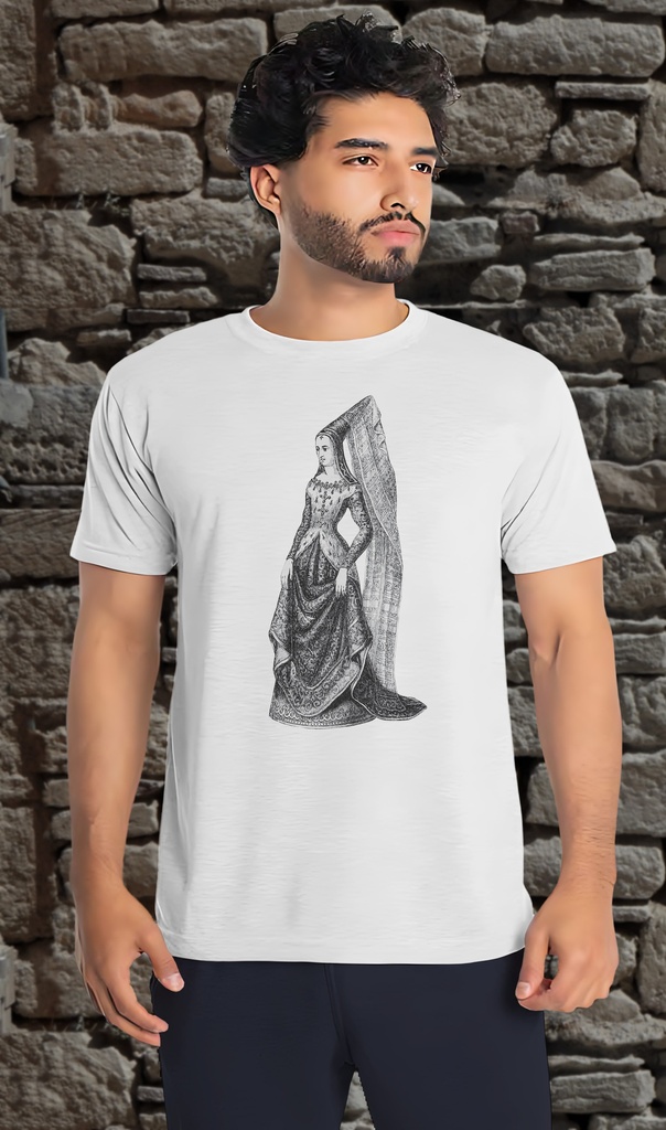 "Medieval Costume" Unisex T-Shirt (Small, White)