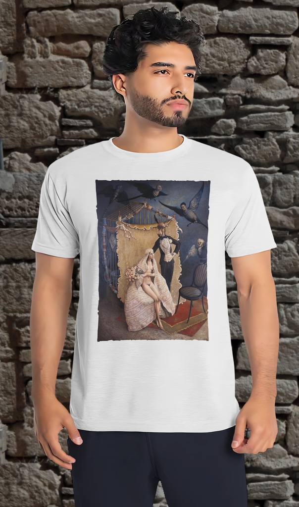 "Le Mariage" by Claude Verlinde Unisex T-Shirt