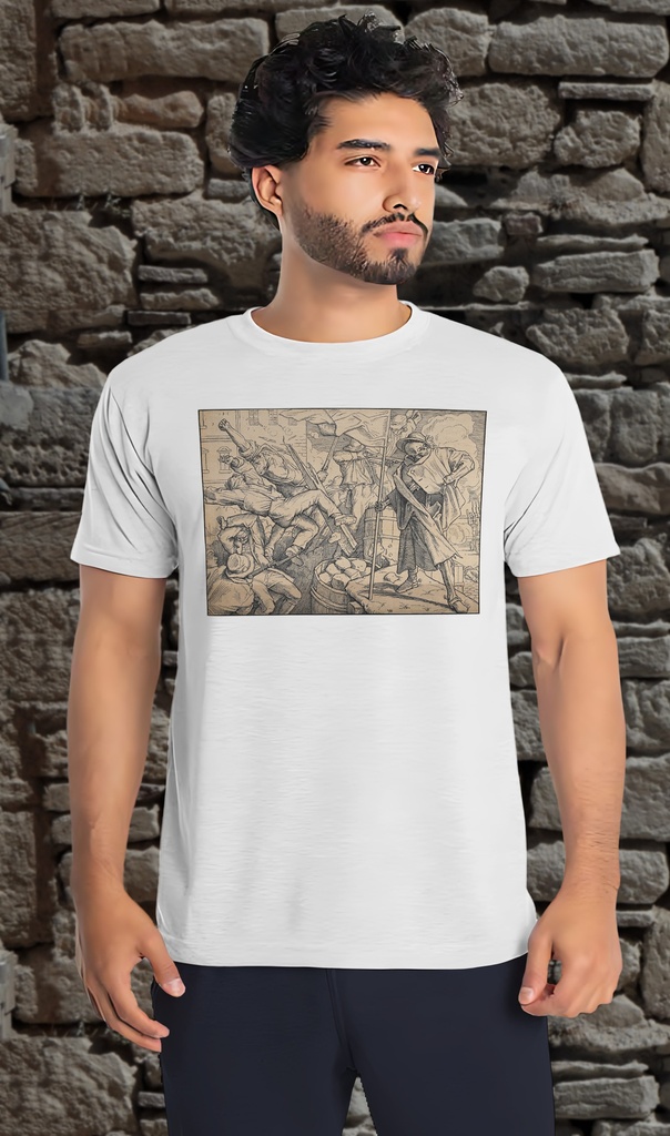 "Death Seen on Top of a Barricade" T-Shirt Unisex