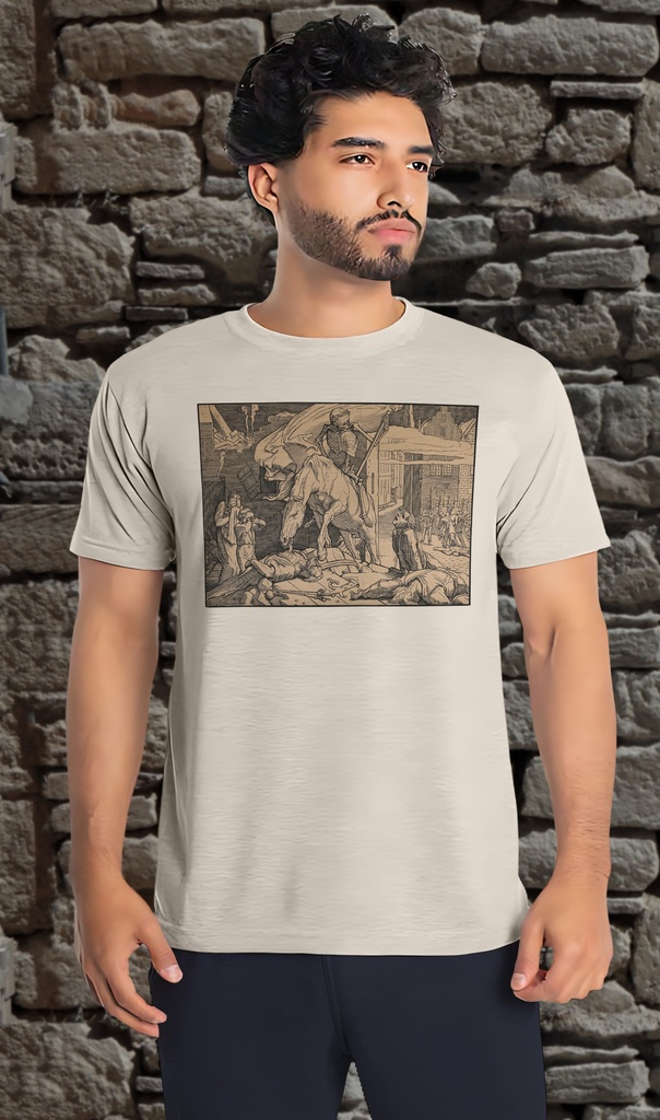 "Death Seen Riding his Horse" T-Shirt Unisex