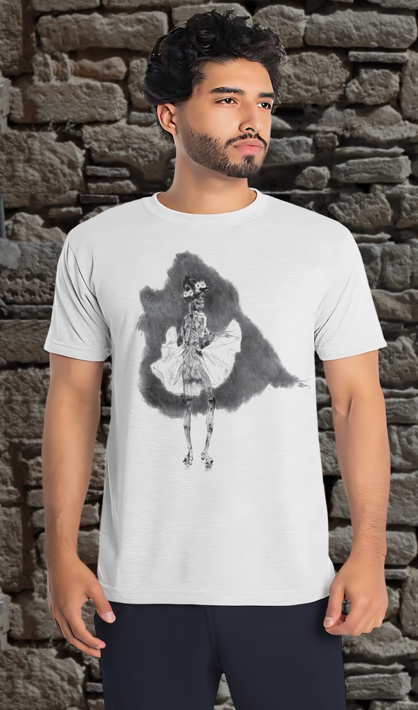"The Dance of Death" by Félicien Rops T-Shirt Unisex