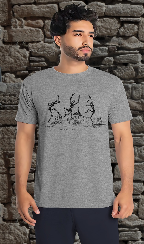"Skeletons Dancing" T-Shirt Unisex