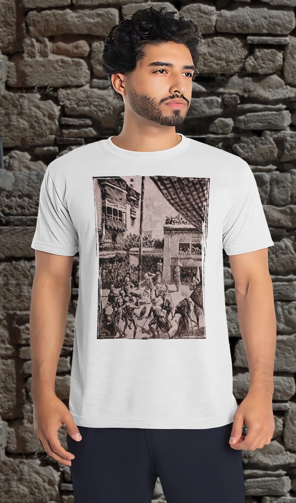 "The Open Court 1887" T-Shirt Unisex (Small, White)