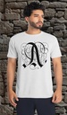 Alphabet "Kunstrichtigesch Filigree Extra" T-Shirt Unisex