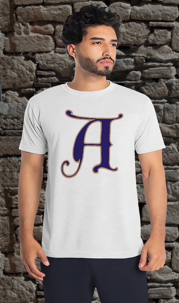 Alphabet "Gothic Outline" T-Shirt Unisex