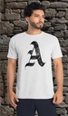 Alphabet "Ye Olde English Brush" T-Shirt Unisex