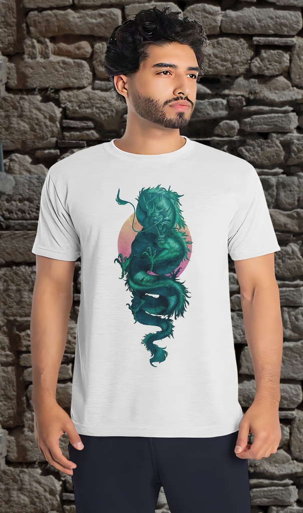 "Chinese Green Dragon" T-Shirt Unisex
