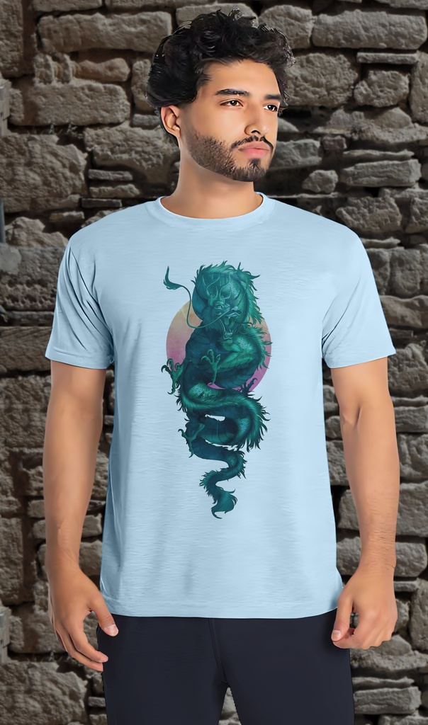 "Chinese Green Dragon" T-Shirt Unisex