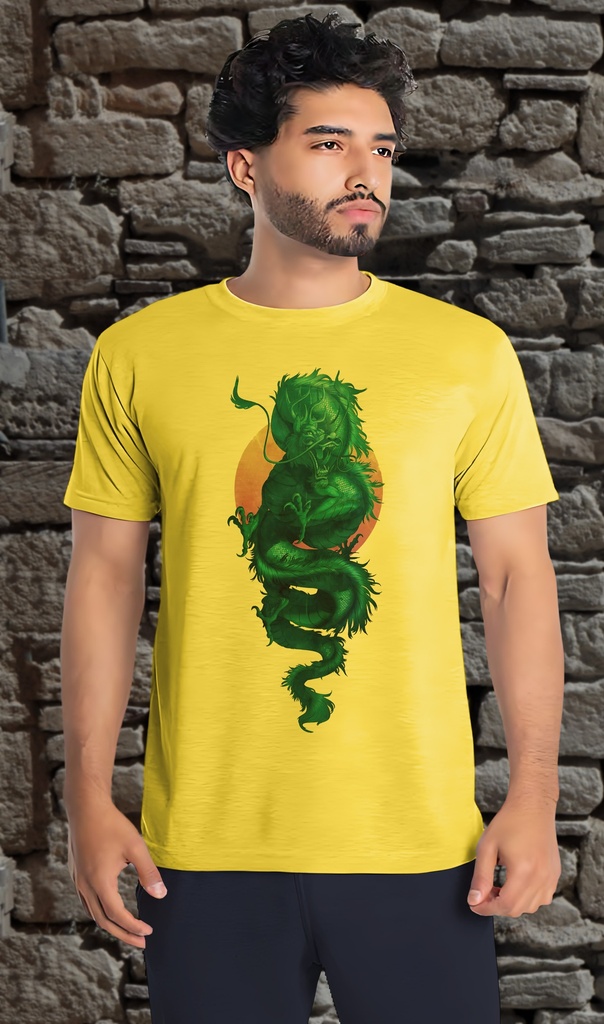 "Chinese Green Dragon" T-Shirt Unisex