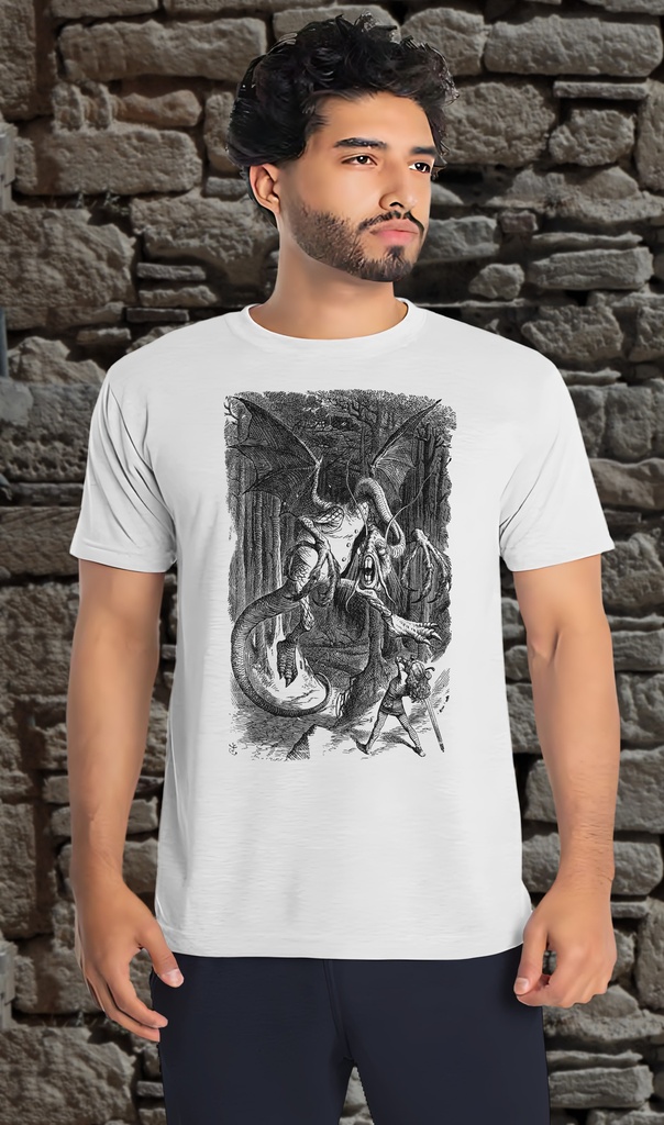 "Alice in Wonderland - Jabberwocky" T-Shirt Unisex