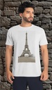 "Eiffel Tower Sepia" T-Shirt Unisex