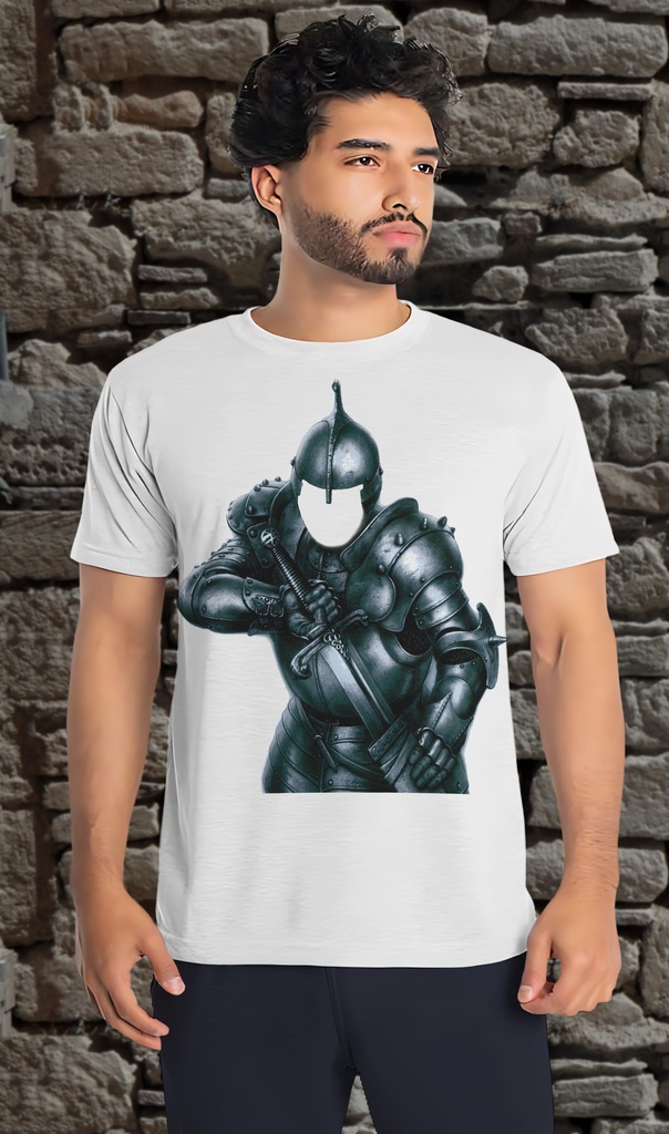 "Fantasy Knight for Photo Insert" T-Shirt Unisex