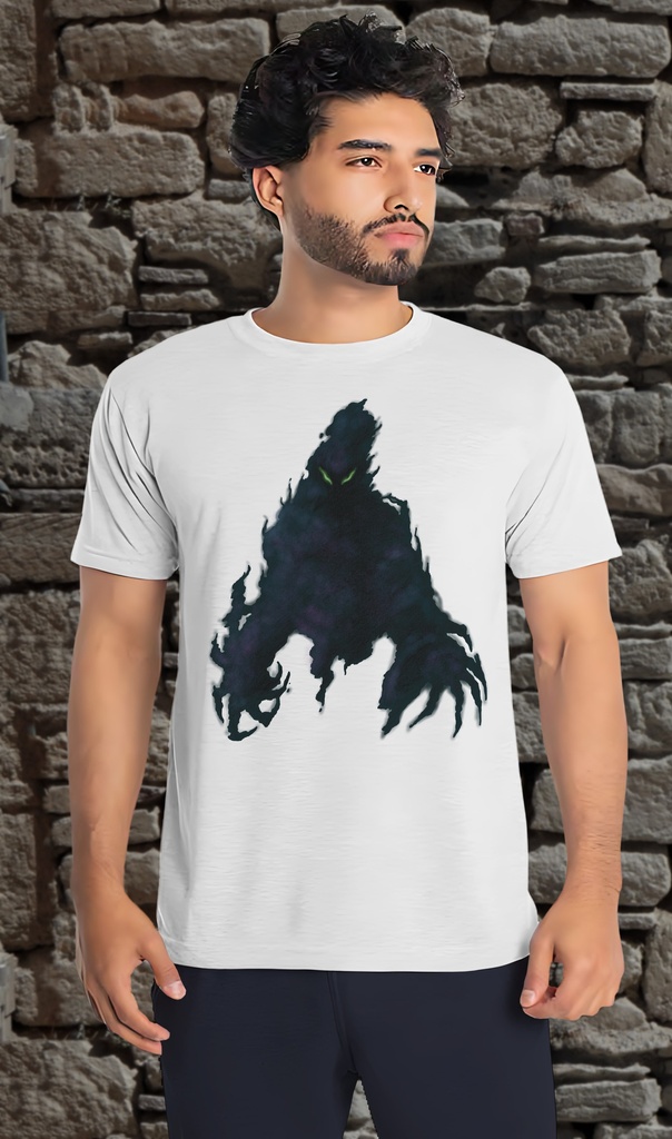"Fantasy Spectre" T-Shirt Unisex (Small, White)