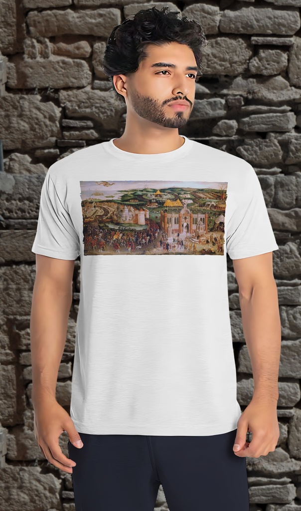 "Field of the Cloth of Gold" T-Shirt Unisex (Small, White)