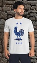 "France Coq Blue" T-Shirt Unisex