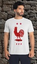 "France Coq Red" T-Shirt Unisex