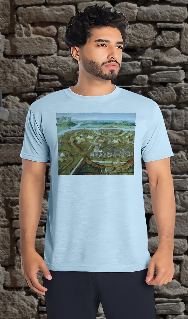 "Francis I - Battle of Pavia" by Joachim Patinir T-Shirt Unisex