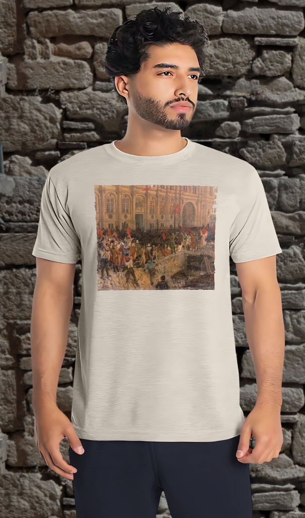 "French Revolution - Proclamation de la République" T-Shirt Unisex