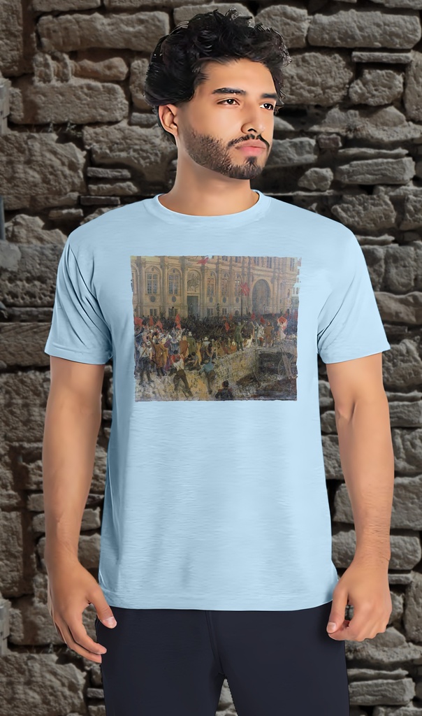 "French Revolution - Proclamation de la République" T-Shirt Unisex
