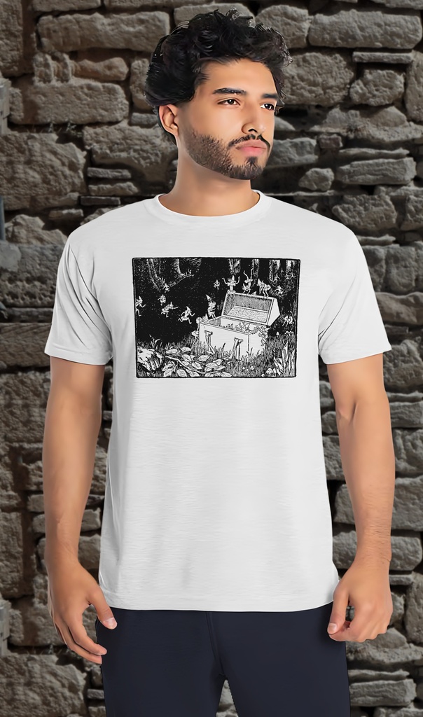 "Graciosa and Percinet" T-Shirt Unisex (Small, White)