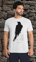 "Edgar Allan Poe - The Raven Book Cover" Unisex T-Shirt