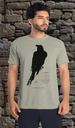 "Edgar Allan Poe - The Raven Book Cover" Unisex T-Shirt