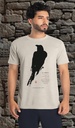 "Edgar Allan Poe - The Raven Book Cover" Unisex T-Shirt