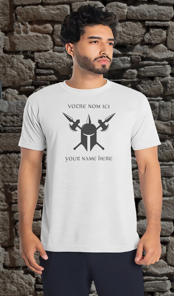 "Your Family Name Heraldic" T-Shirt Unisex