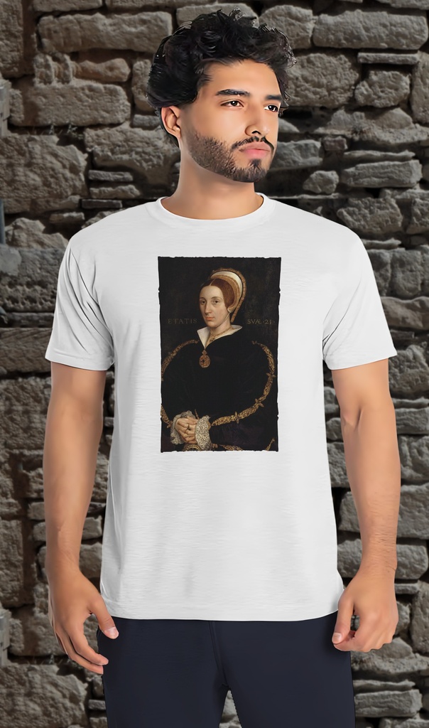 "Catherine Howard" T-Shirt Unisex (Small, White)