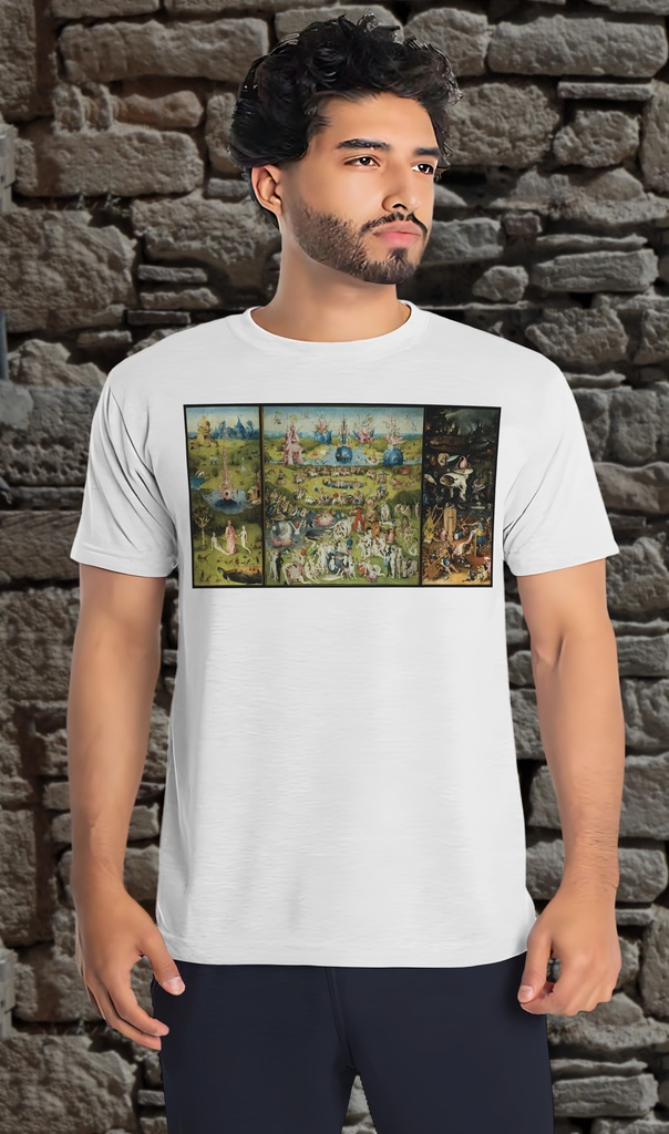 "Garden of Earthly Delights" by Hieronymus Bosch T-Shirt Unisex