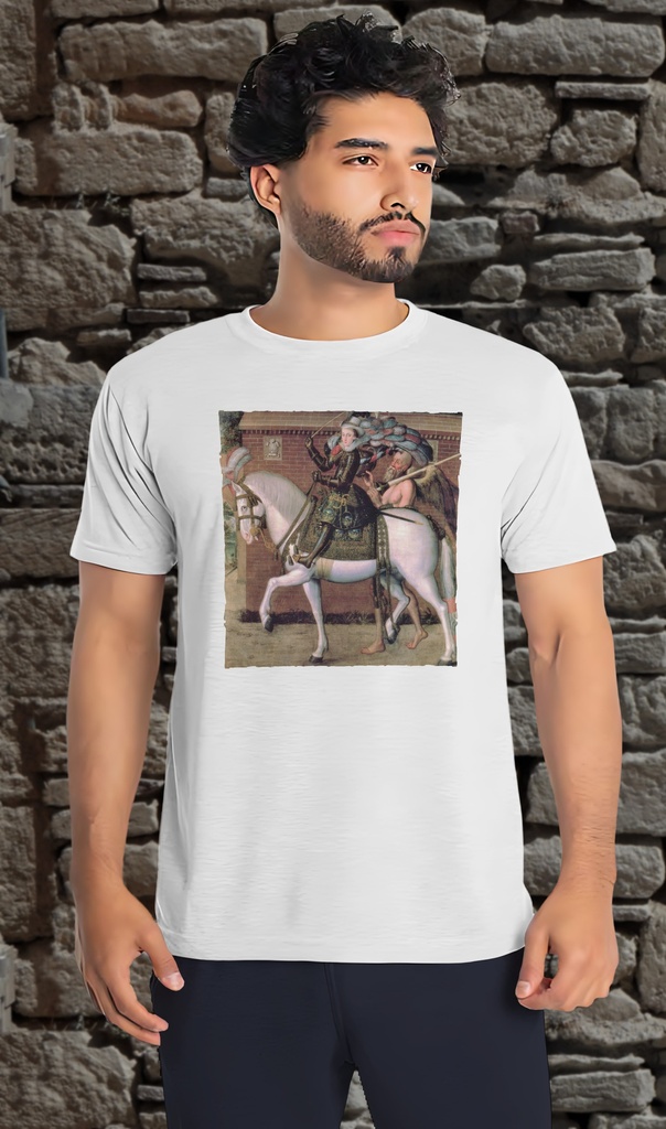 "Henry Prince of Wales" T-Shirt Unisex (Small, White)