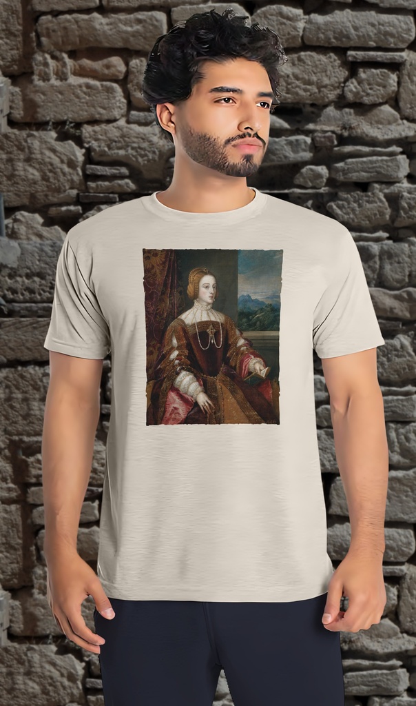 "Isabella of Portugal 1503-1539 Portrait" T-Shirt Unisex