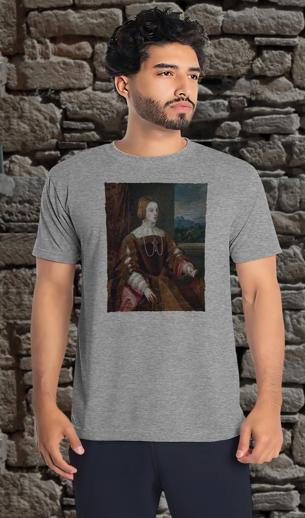 "Isabella of Portugal 1503-1539 Portrait" T-Shirt Unisex