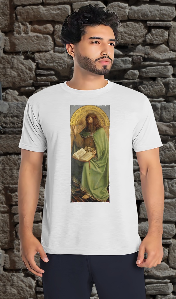 "John the Baptist - Ghent Alterpiece Detail" T-Shirt Unisex