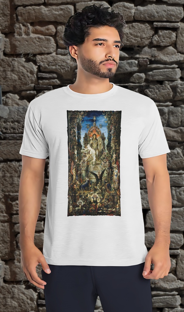 "Jupiter and Semele" by Gustave Moreau T-Shirt Unisex