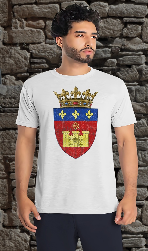 "Blason - Caylus 1305" - Unisex T-Shirt