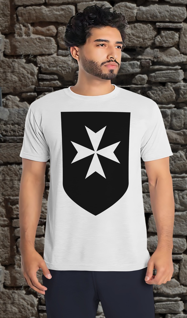 "Knights Hospitaller Shield" T-Shirt Unisex