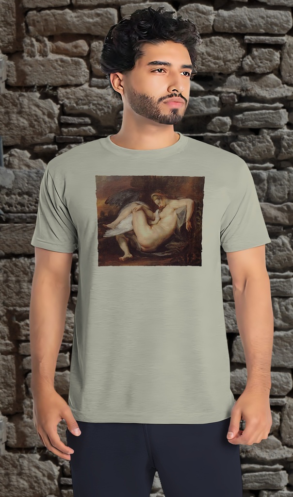"Leda and the Swan" by Peter Paul Rubens T-Shirt Unisex