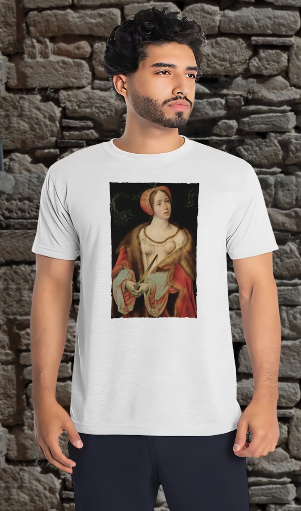 "The Death of Lucretia" by Joos van Cleve T-Shirt Unisex