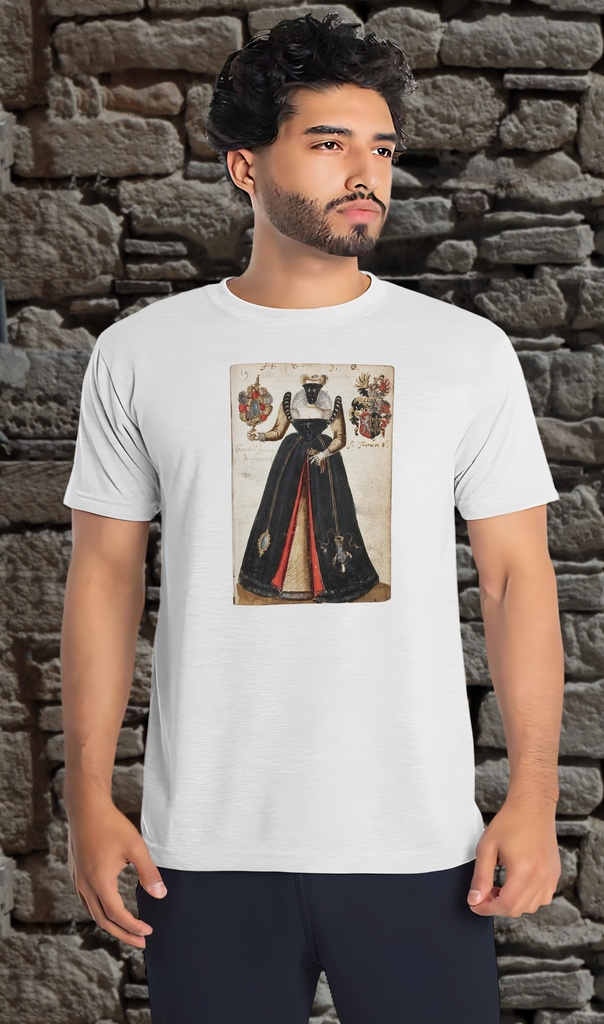 "Album Amicorum" T-Shirt Unisex (Small, White)