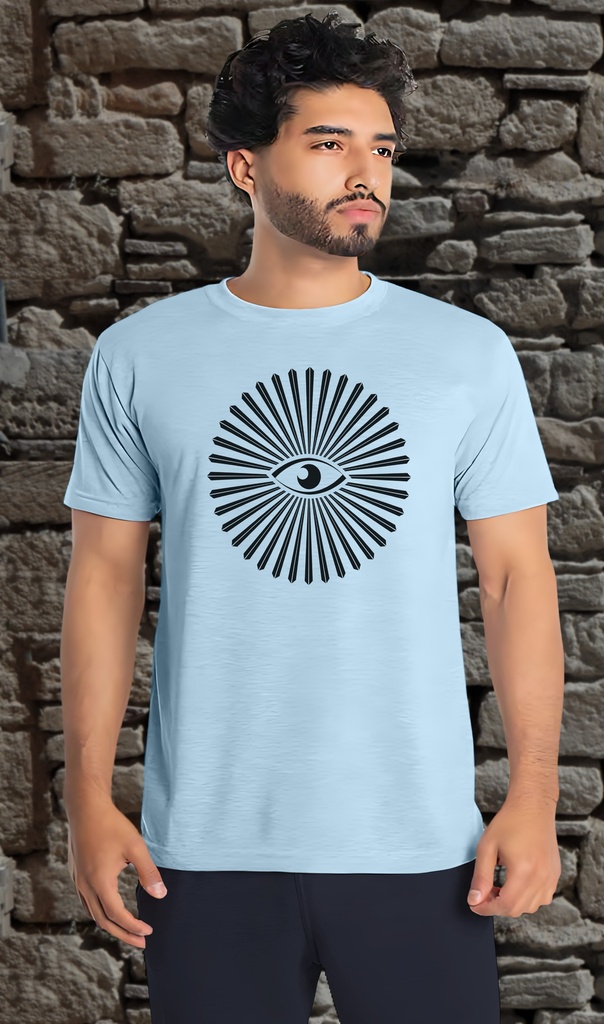"All Seeing Eye Round" T-Shirt Unisex
