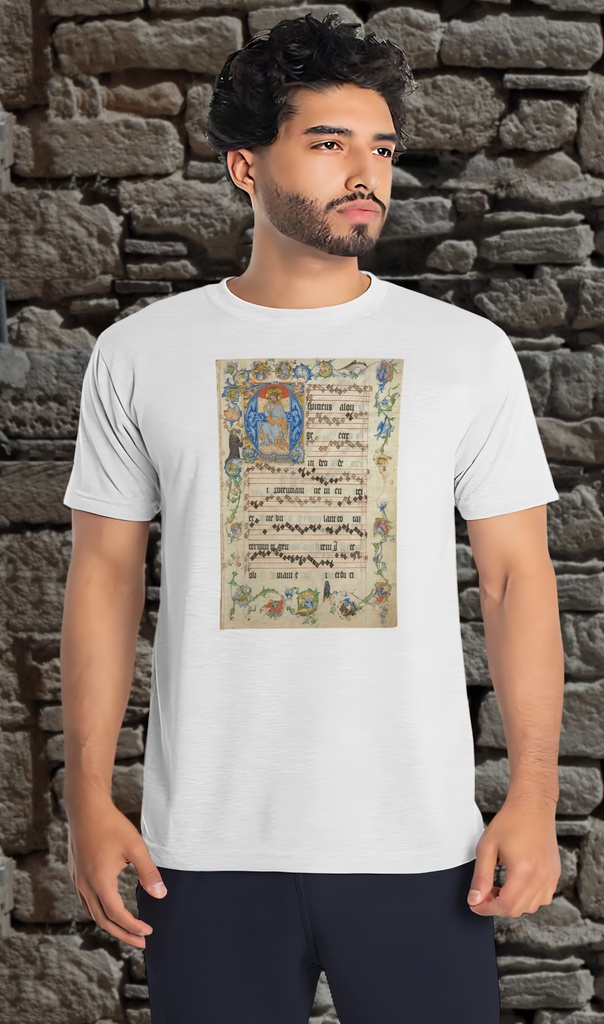 "Antiphonary" T-Shirt Unisex (Small, White)