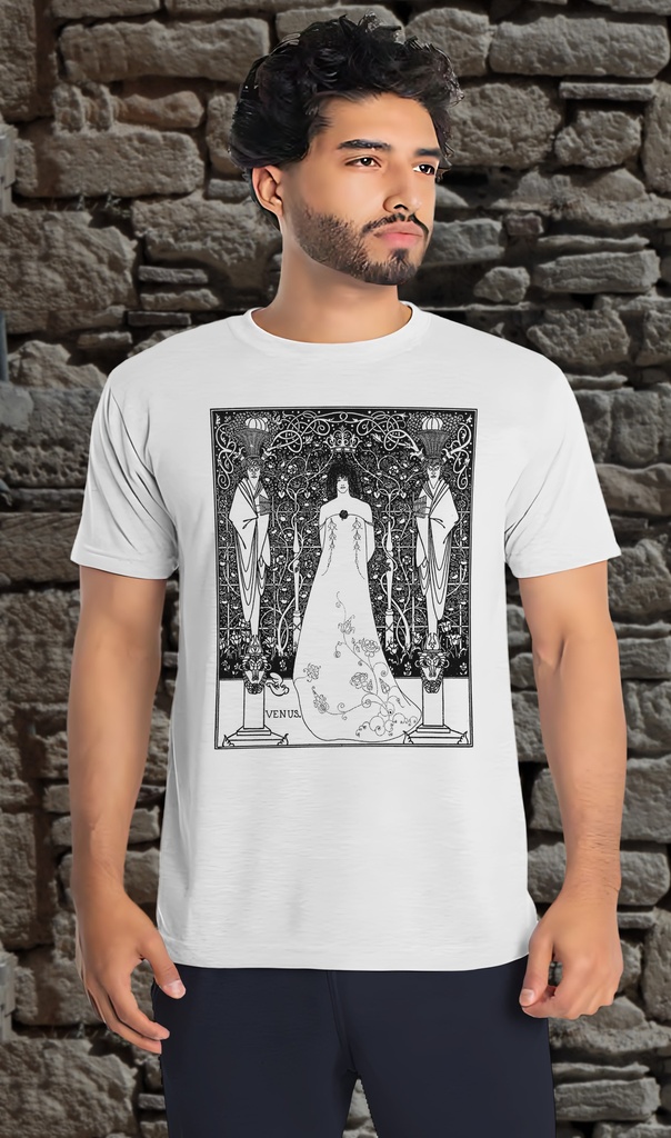 "Venus and Tannhauser (1895)" by Aubrey Beardsley T-Shirt Unisex