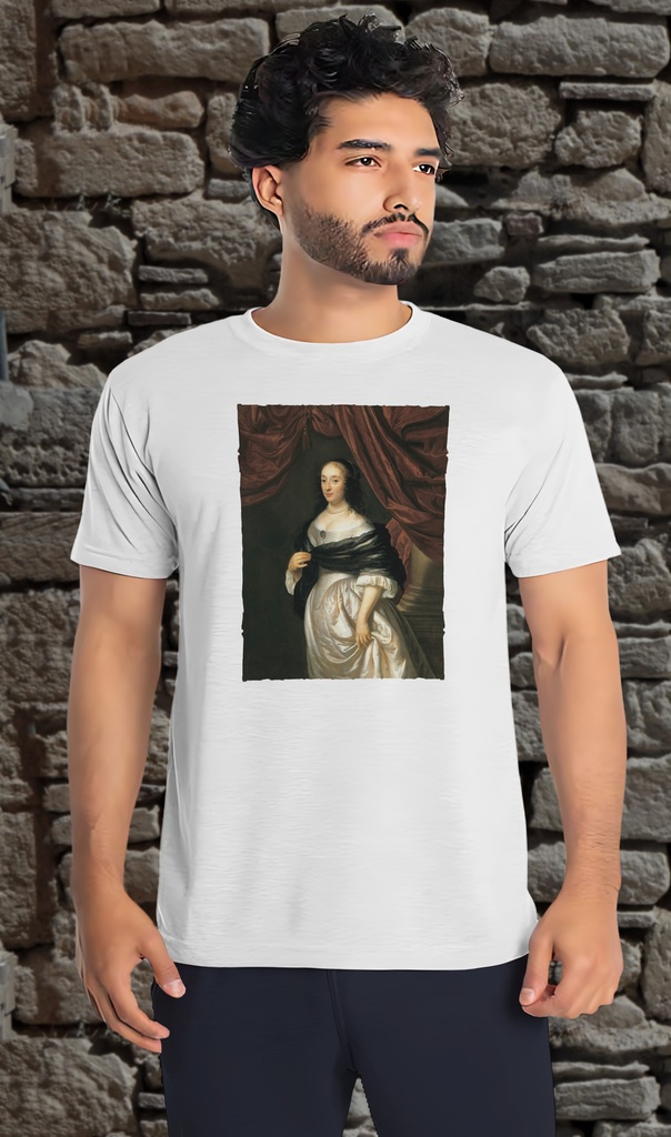 "Condesa de Goldstein" T-Shirt Unisex (Small, White)